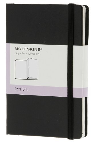 Moleskine/Moleskine Classic Portfolio, Pocket, Black, Hard C